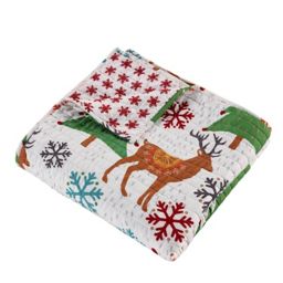 Levtex Home Tinsel Quilted Throw Blanket