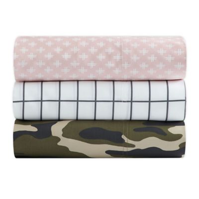 Green Camouflage-NWT SALT Easy Care Standard Pillowcase Set 