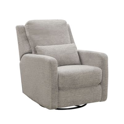 abbyson emma swivel glider