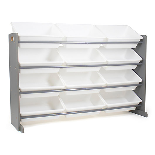 Alternate image 1 for Humble Crew Toy Storage Organizer with Large Storage Bins in Grey