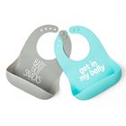 Alternate image 1 for Bella Tunno&trade; 2-Piece My Belly Bib Set