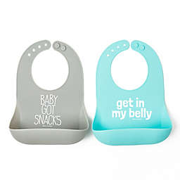 Bella Tunno™ 2-Piece My Belly Bib Set