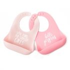 Alternate image 1 for Bella Tunno&trade; 2-Piece Run the World Wonder Bib Set