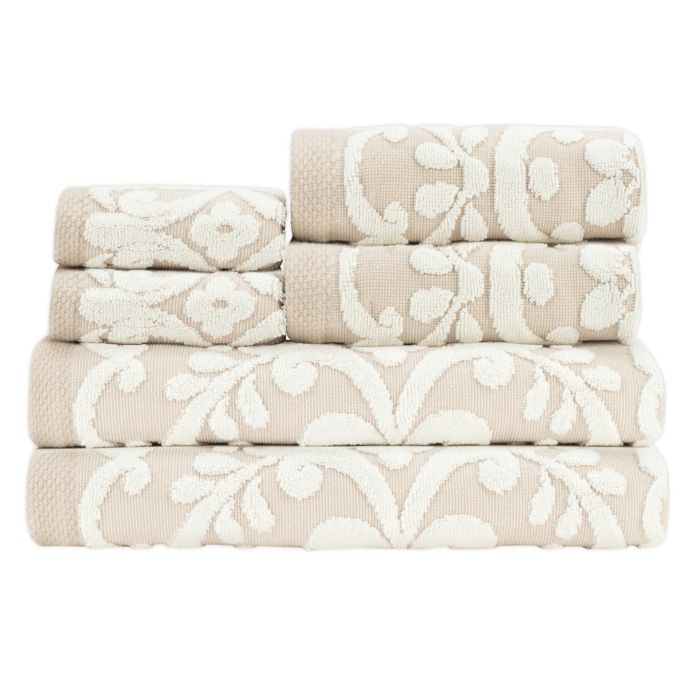 Caro Home Emma 6Piece Towel Set Bed Bath and Beyond Canada