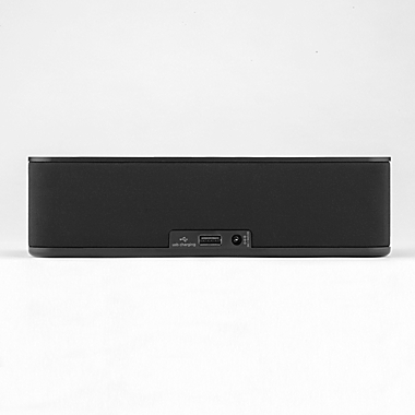 iHome&reg; Alarm Clock in Black with Wireless Charging and USB Charging. View a larger version of this product image.