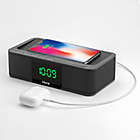 Alternate image 8 for iHome&reg; Alarm Clock in Black with Wireless Charging and USB Charging