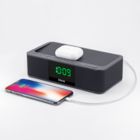 Alternate image 9 for iHome&reg; Alarm Clock in Black with Wireless Charging and USB Charging