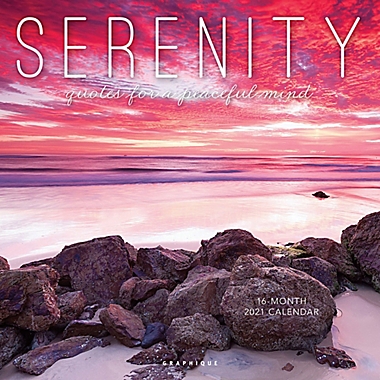 Graphique&reg; de France Serenity 2021 Wall Calendar. View a larger version of this product image.