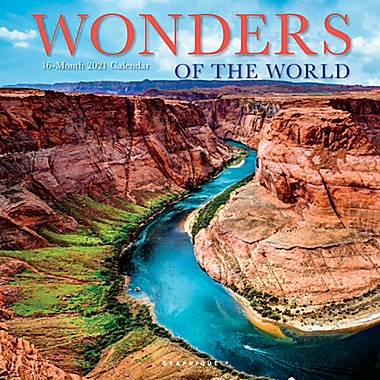 Graphique&reg; de France Wonders of the World 2021 Wall Calendar. View a larger version of this product image.