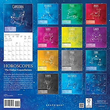 Graphique&reg; de France 2021 Horoscopes Wall Calendar. View a larger version of this product image.