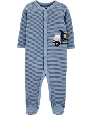 footed onesies with mitten cuffs