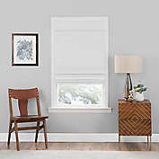 MyHome 27-Inch x 64-Inch Cordless Blackout Roman Shade in White
