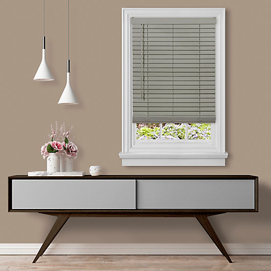 Alternate image 1 for MyHome Madera Falsa Cordless GII 64-Inch Length Blind