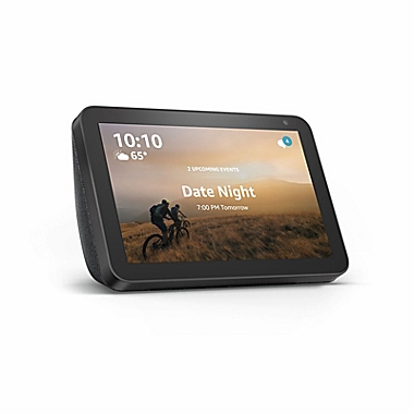 Amazon Echo Show 8 with Alexa in Charcoal. View a larger version of this product image.