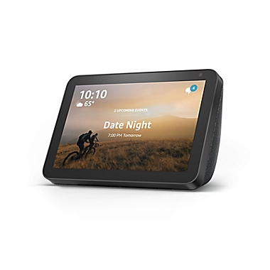 Amazon Echo Show 8 with Alexa in Charcoal. View a larger version of this product image.
