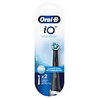 Alternate image 1 for Oral-B iO Ultimate 2-Pack Clean Brush Heads in Black