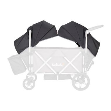 Larktale&trade; Caravan Stroller/Wagon Canopy Set in Byron Black. View a larger version of this product image.