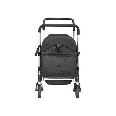 Larktale&trade; Caravan&trade; Stroller/Wagon with Canopy in Byron Black. View a larger version of this product image.