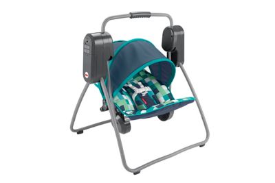 Fisher-Price Pixel Forest On-The-Go Swing in Blue