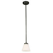 EGLO Mayview Mini Pendant with Glass Shade