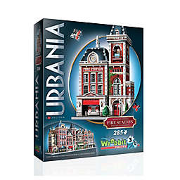 Wrebbit 285-Piece Urbania Fire Station 3D Puzzle