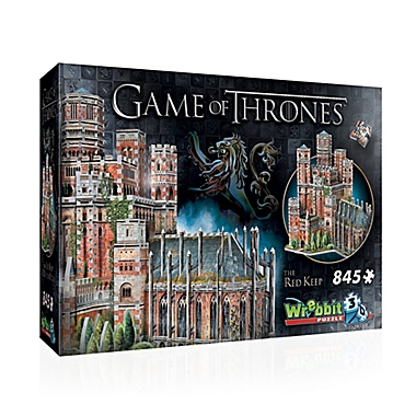 Wrebbit&trade; Game of Thrones 845-Piece The Red Keep 3D Puzzle. View a larger version of this product image.