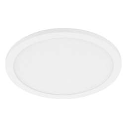 EGLO Trago Flush Mount Round Ceiling/Wall Light in White