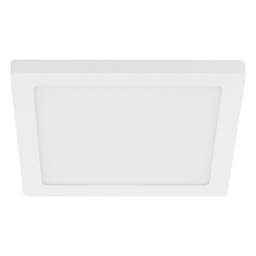 Eglo Trago LED Flush Mount Ceiling/Wall Light in White with Acrylic Shade