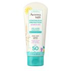 Alternate image 0 for Aveeno&reg; Kids Continuous Protection&reg; 3 oz. Sweat + Water Resistant SPF 50 Sunscreen