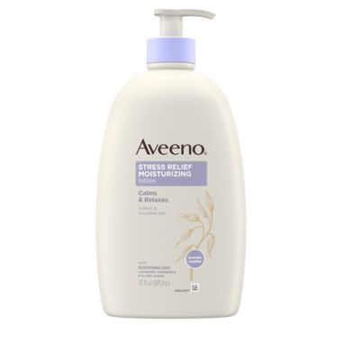 Aveeno&reg; 33.8 oz Stress Relief Moisturizing Body Lotion. View a larger version of this product image.