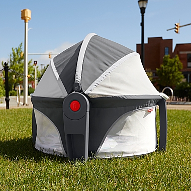 Fisher-Price&reg; Hexagons On-the-Go Baby Dome in Grey. View a larger version of this product image.