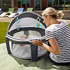 Alternate image 4 for Fisher-Price&reg; Hexagons On-the-Go Baby Dome in Grey