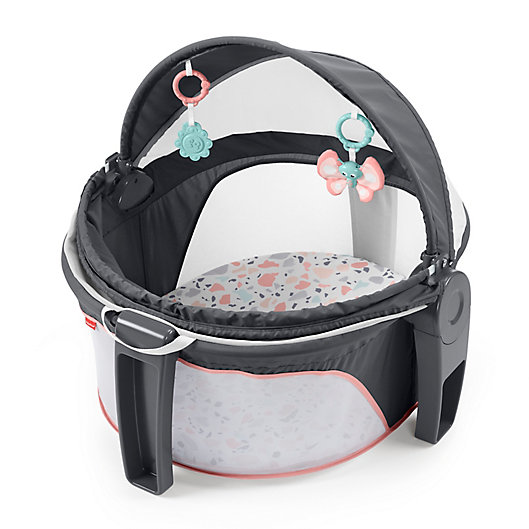 Alternate image 1 for Fisher-Price® Pebbles On-the-Go Baby Dome in Pink