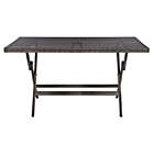 Alternate image 4 for Safavieh Akita Outdoor Folding Table in Grey
