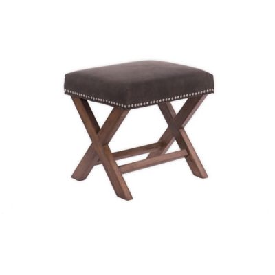X-Base Ottoman in Brown