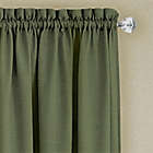 Alternate image 1 for MyHome Darcy 84-Inch Rod Pocket Window Curtain Panel in Green/Camel (Single)