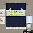 Alternate image 0 for MyHome Darcy Window Curtain Tier Pair and Valance