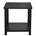 Alternate image 2 for Bee &amp; Willow&trade; Crossey End Table in Carbonized Wood