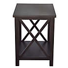 Alternate image 3 for Bee &amp; Willow&trade; Crossey End Table in Carbonized Wood