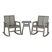 Forest Gate&trade; 3-Piece Patio Rocking Chair Set