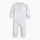 Alternate image 0 for Colored Organics Size 3-6M Long Sleeve Organic Cotton Romper in Heather Grey
