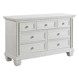 Oxford Baby Richmond 7-Drawer Double Dresser in Oyster White
