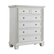 Oxford Baby Richmond 6-Drawer Chest in Oyster White