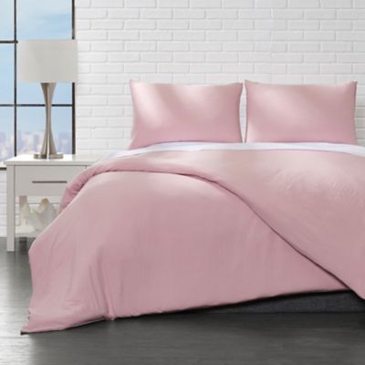 Pink Duvets Covers Bed Bath Beyond, Plain Pale Pink Duvet Cover