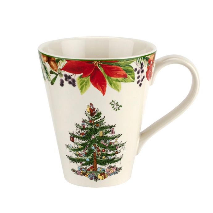 Spode® Christmas Tree Annual Mandarin Mug in White | Bed Bath & Beyond