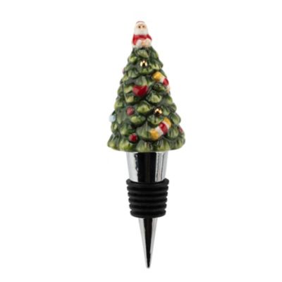 Great Christmas Bar Decoration or Wine Accessory Christmas Wine Stopper Great Christmas Bar Decoration or Wine Accessory Christmas Wine Stopper