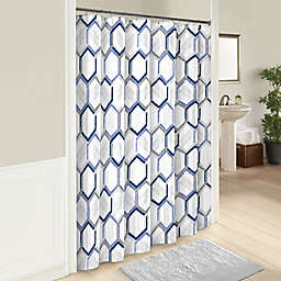 Vue® 72-Inch x 72-Inch Hexagonal Shower Curtain