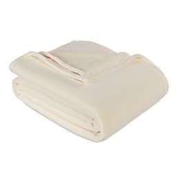 Berkshire Blanket® Serasoft® Twin Plush Blanket in Cream