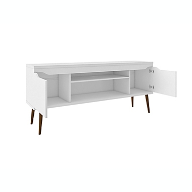 Manhattan Comfort&copy; Bradley 62.99-Inch TV Stand in White. View a larger version of this product image.