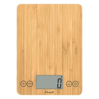 Escali&reg; Bamboo Arti 15-Pound Food Scale. View a larger version of this product image.